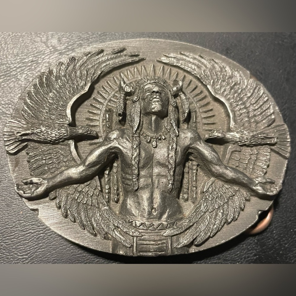 Siskeyou America Native Belt Buckle